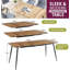 Antigua Extendable Metal Base Dining Table