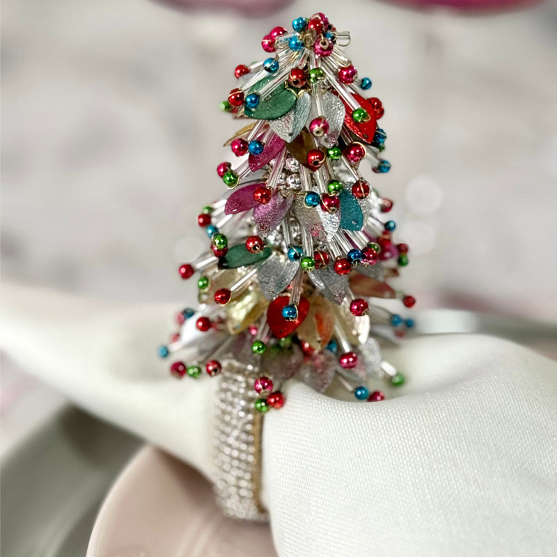 Christmas Tree Pink Turquoise NR P/4