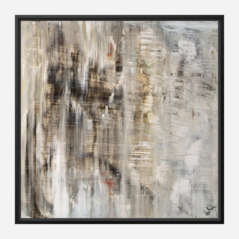 Armada - Artist Enhanced Canvas Print, 37.5" H x 37.5" W x 1.75" D, Black Framed Canvas