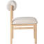 Chaise rembourrée en tissu texturé Frakes-2046438121-2046438120