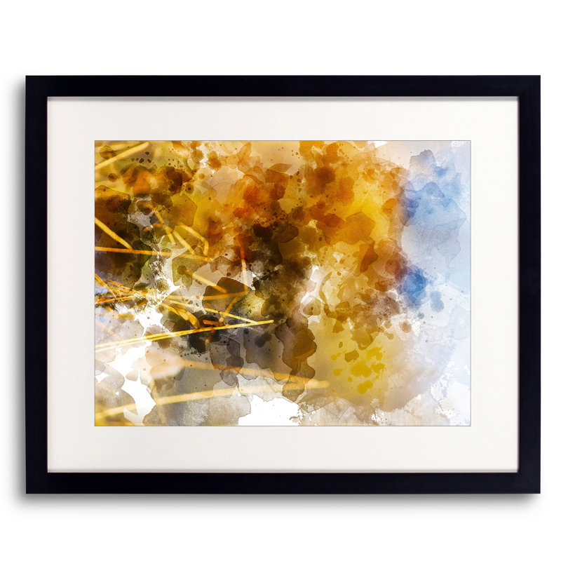 Abstract Nature_0564 Print by Chamira Young, Black Framed Paper, 17.25" H x 21.25" W