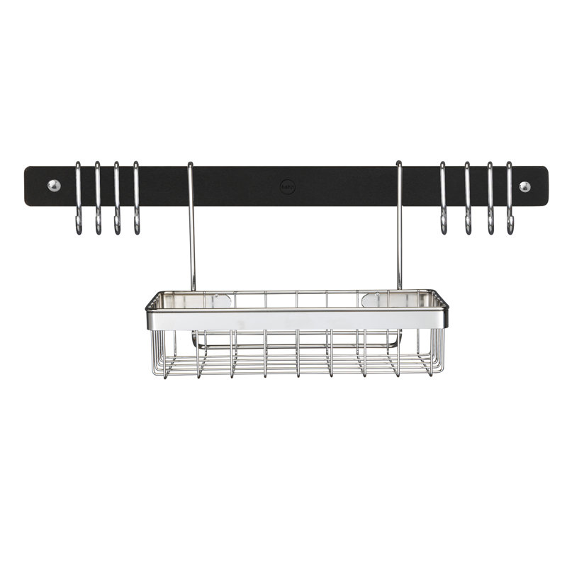 Metal Utensil Crock, Black