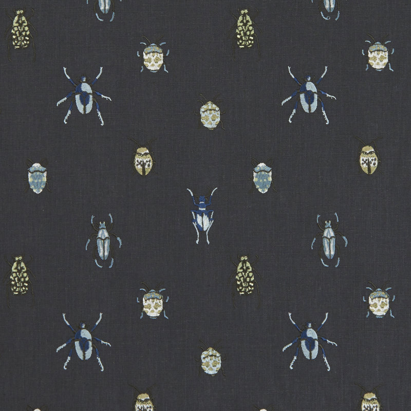 Botanica Beetle Fabric, Mineral