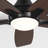 Lowden 44-inch indoor LED fan with American Walnut reversible blades with light kit included-735540549