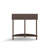 31.5" Solid Wood Console Table,unique Half Moon Design End Table With 2 Storage Drawers And Bottom Shelf-1989749636