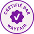 Certifié par Wayfair