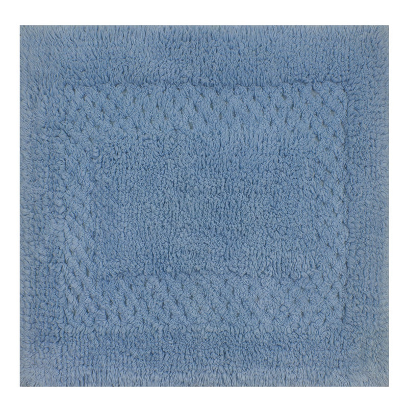 Antigone Classy Absorbent Cotton Soft 3 Piece Bath Set, Blue