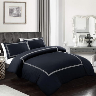 Cotton Blend Duvet Cover Set with Pillowcases