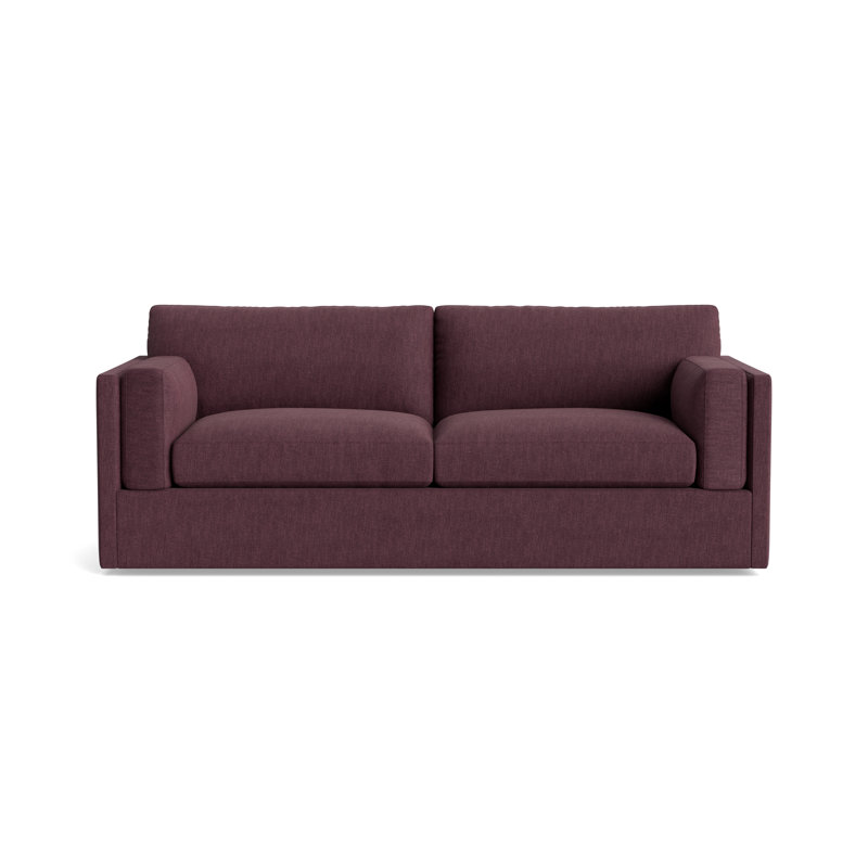 Fairfax Sofa (85"), Performance Weave - Aubergine