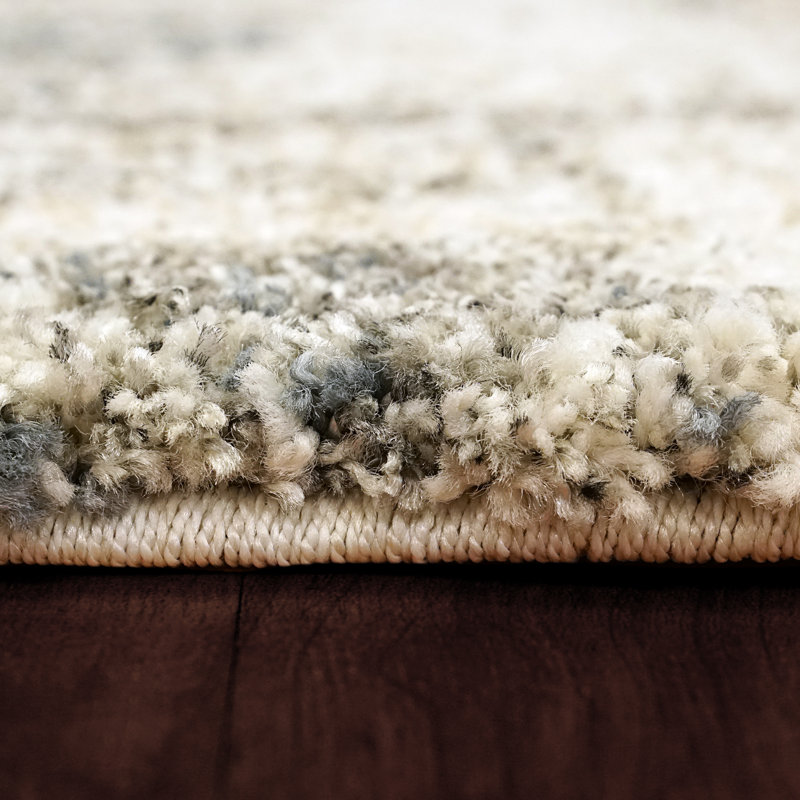 Tapis gris Donna, Rectangle 2 pi x 3 pi 11 po