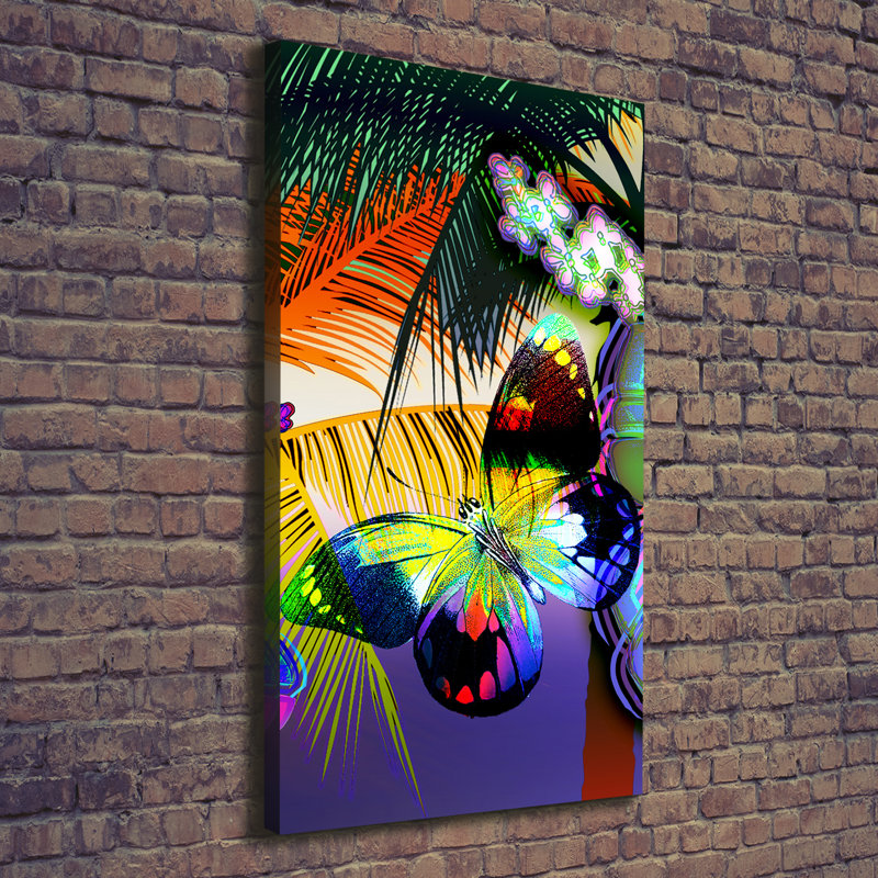 Colorful Flowers - Wrapped Canvas Print