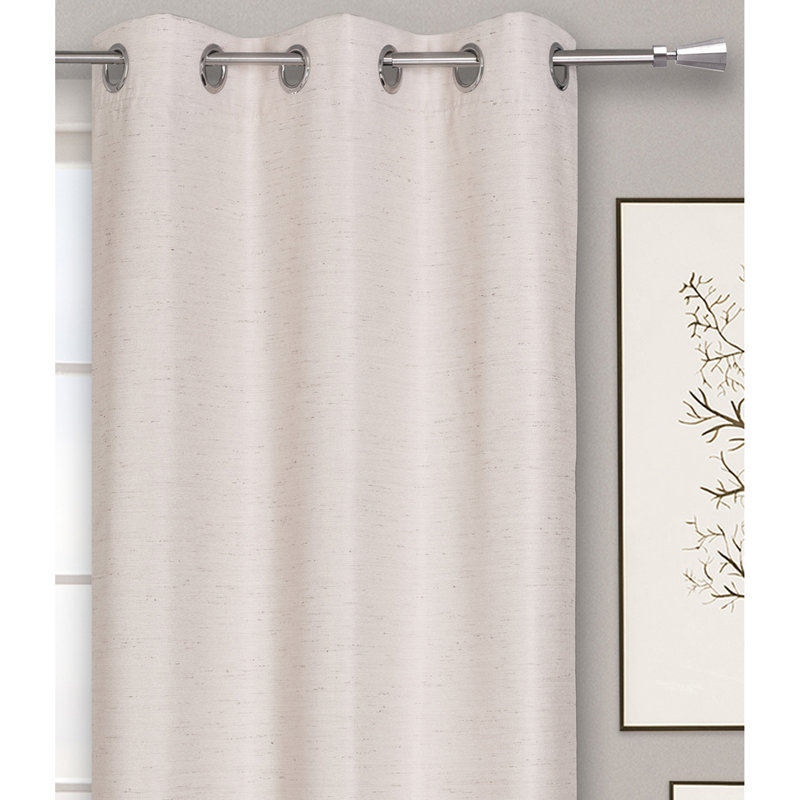 Patchway Room Darkening Curtain Pair, Natural