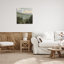 Paysage de campagne verte sur bois par Victoria Barnes, peinture-1247482209-1247482208