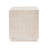 MGO Twist Shape Side Table, Wood-like texture