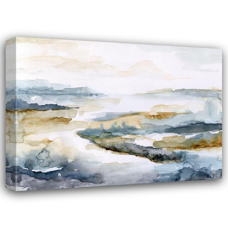 Art sur toile tendue Lark Manor ™ Nan: Estuaire I, H 19 po x l 24 po