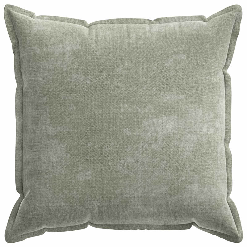  Cushion Cover HOUTEN Chenille Fabric Home Decor Textile Accessory Room, 2, 70 cm W x 70 cm D, Green