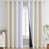 Beige and Greyish White