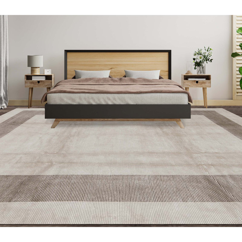 Wool Geometric Area Rug