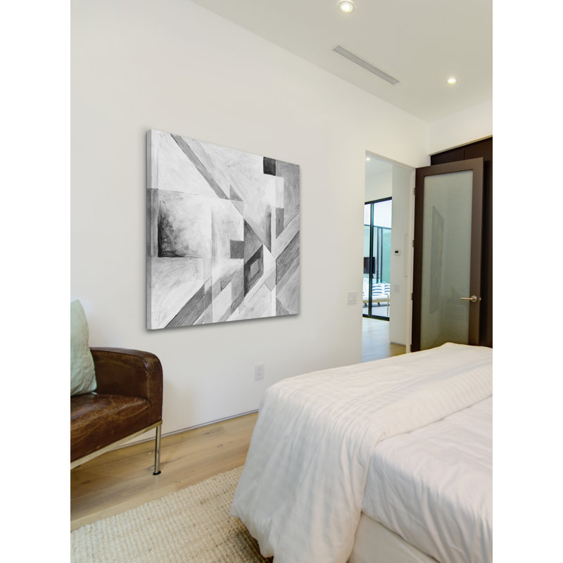 « modern translation », reproduction d’art sur toile tendue, H 32 po x l 32 po x P 1,5 po