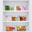 Bacs de rangement Sorbus avec couvercles, bacs de rangement d'organisation de garde-manger, organisateurs d'armoires, contenants pour l'organisation, bacs en acrylique - organisateur de meuble-lavabo, (paquet de 6)