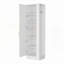 Grande armoire de rangement à 2 portes et 6 tablettes Greenville - blanc