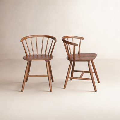 Sheffield Slat Back Solid Wood Dining Chair