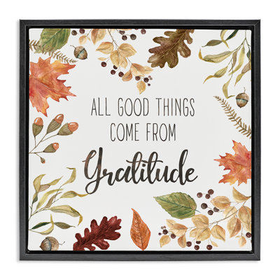 All Good Things Graditude, estampe numérique par Livi Finn