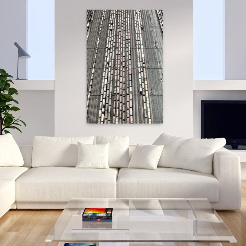 Art contemporain Art contemporain, H 48 po x l 32 po