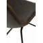 Upholstered Counter Stool with Metal Frame-93548732