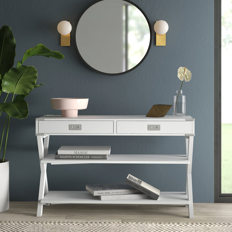 Console 48 po Atticus, Blanc