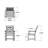 Martha Stewart by POLYWOOD Chinoiserie 9-Piece Dining Set with Trestle Legs-104842394