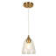 Mini-luminaire suspendu simple 1 lumière Amedeo