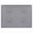 Full Size Murphy Bed Wall Bed,Gray