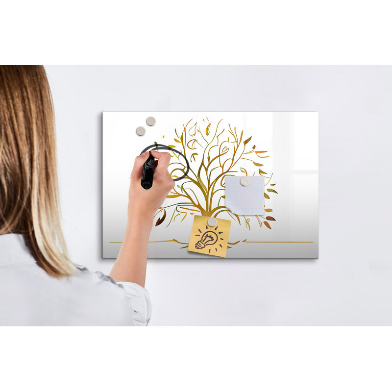 Magnetic Glass Dry Erase Board