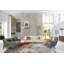 Seren Cotton Area Rug in Gray/Red/Peachy Pink-290608985