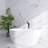 60'' x 31'' Freestanding Soaking Acrylic Bathtub