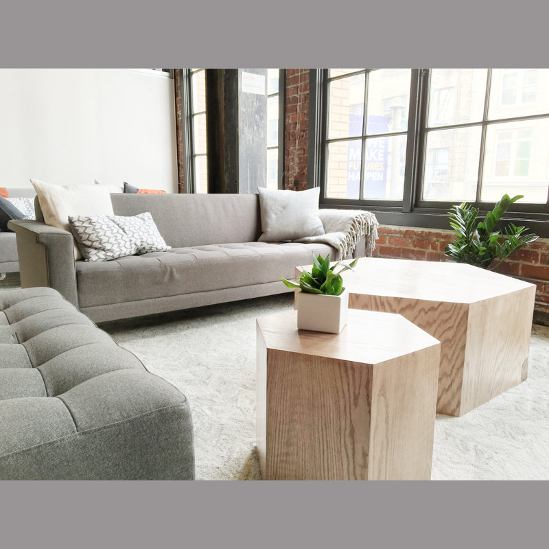 Coffee Table, 16" H x 20" L x 17.3" W