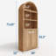 182cm H x 76.2cm W Bookcase-2093049060