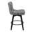 Arelly Swivel Upholstered Counter Stool with Solid Wood Frame-1546952526