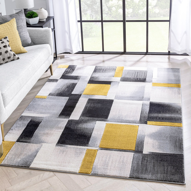 Good Vibes Geometric Area Rug, Rectangle 160 x 220cm