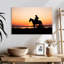 Silhouette de cowboy Lelar-107490280