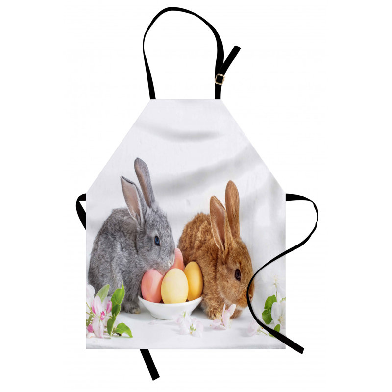 Tablier de lapin de pâques