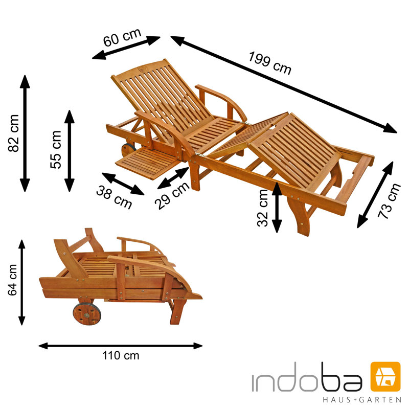 Annekatrin Reclining Sun Lounger