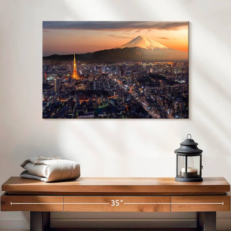 Tour de Nicci flamboyant de Tokyo, H 16 po x l 24 po
