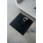 20x20x24" Black Square Side Table with Pedestal Base