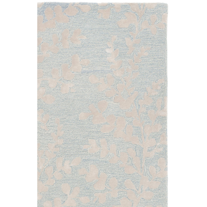 Glamour 542 Area Rug In Blue / Beige, Rectangle 4' x 6'