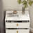3 - Drawer Nightstand With Metal Legs-1714995396