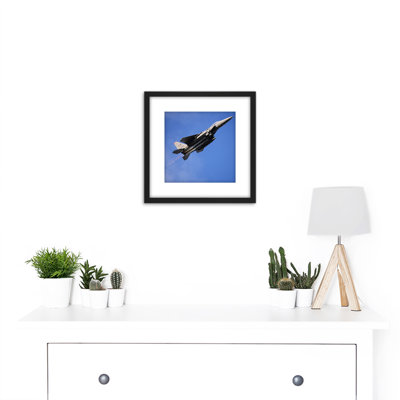Military USA USAF Air Force F-15E Strike Eagle Aircraft Photo - Single Picture Frame Print