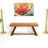 Violetta Genuine Leather Upholstered Bench