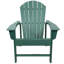 Chaise Adirondack pliante en plastique / résine Luebbert - Vert-1607830670
